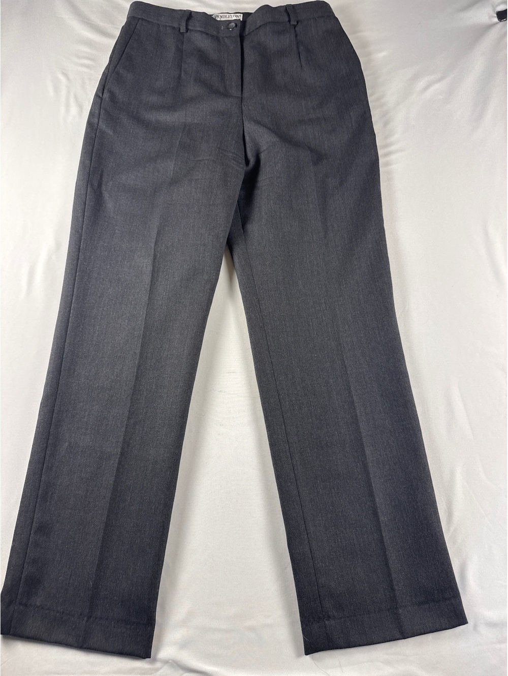 Pendleton Classic Gray Virgin Wool Dress Pants - Size 6, Dry